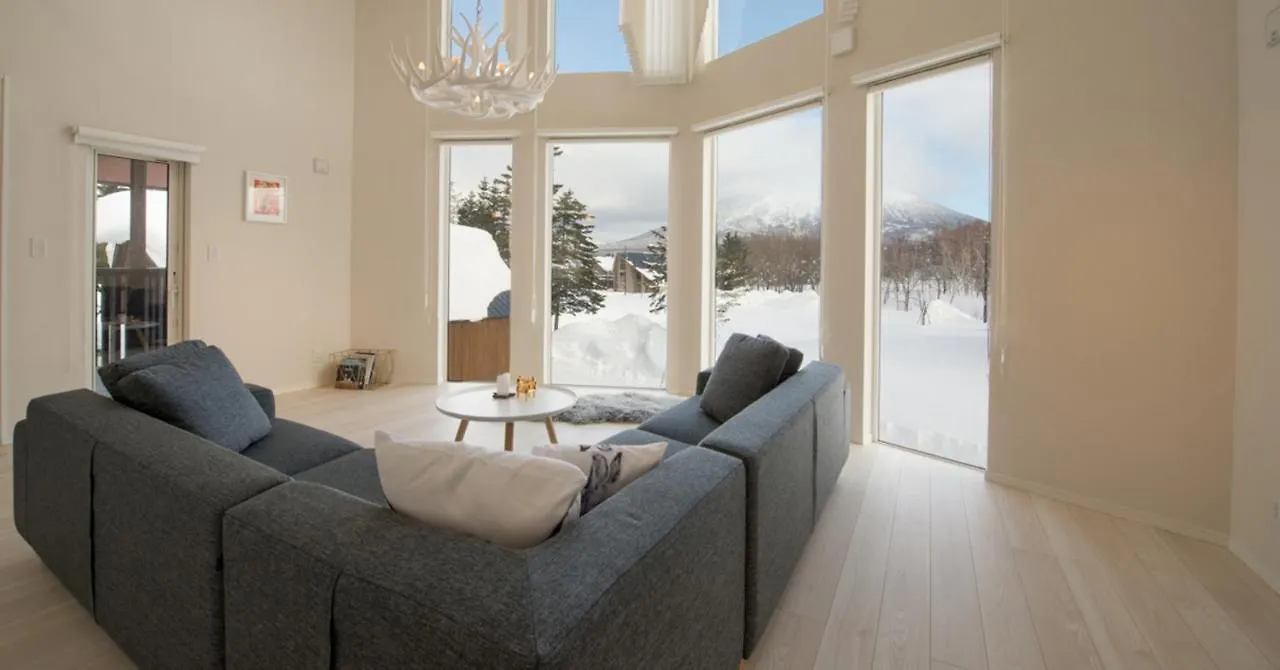 Alpesi faház The Orchards Niseko Villa Kucsan Japán